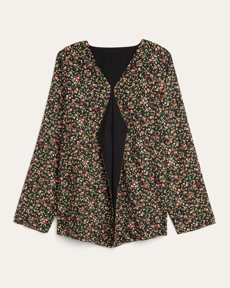 Front of plus size Helena Printed Blazer by Socialite | Dia&Co | dia_product_style_image_id:179411